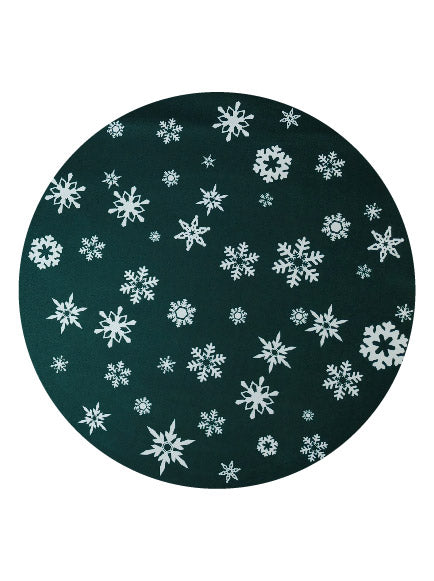 Christmas Tree Absorbent Floor Protector - GREEN